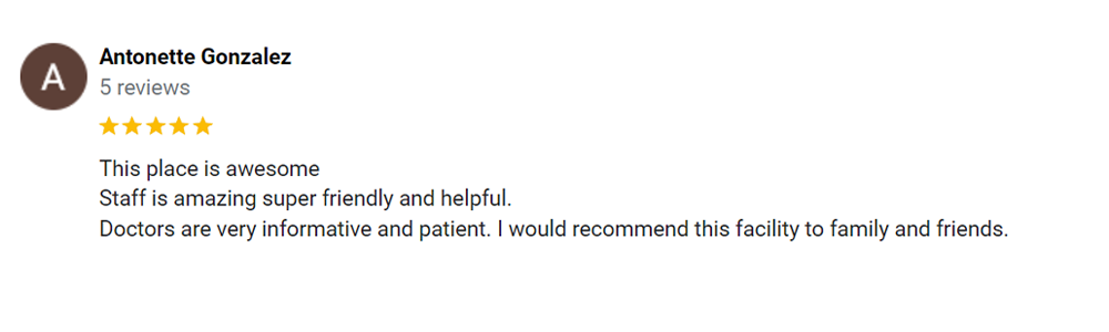 Chiropractic San Antonio TX Testimonial