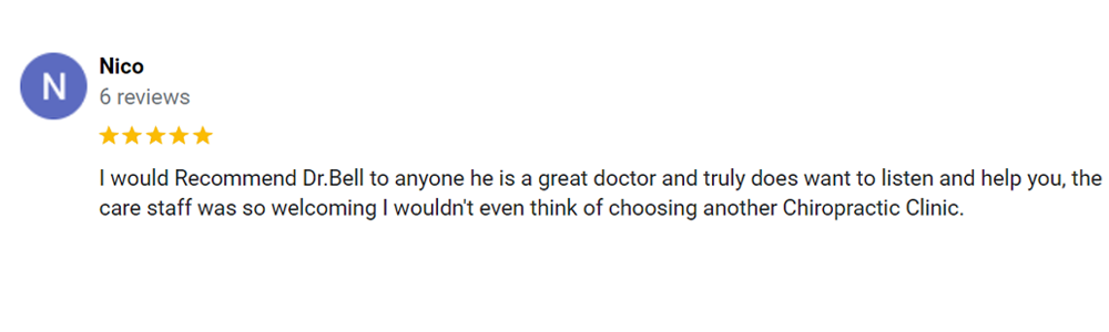 Chiropractic San Antonio TX Testimonial