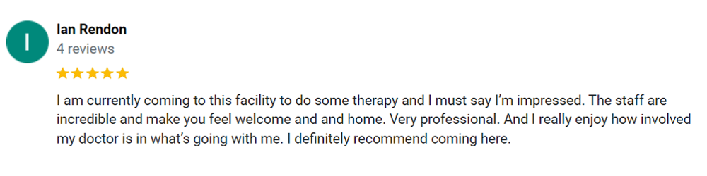 Chiropractic San Antonio TX Testimonial